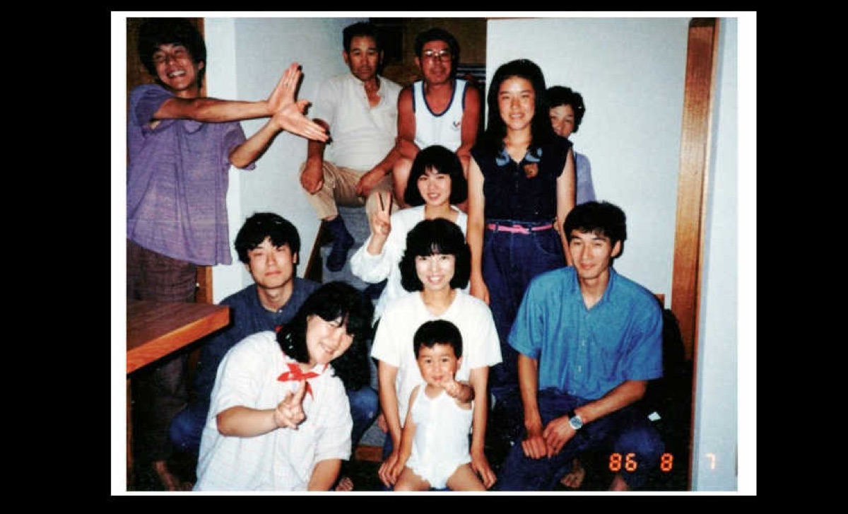 1986年8月7日 宿に集まったお客さま